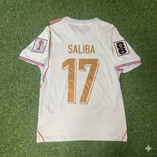 France National Team World Cup 2026 William Saliba Away Football Soccer Kit Jersey