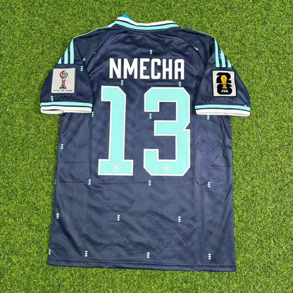 Germany National Team World Cup 2026 Felix Nmecha Away Blue Football Soccer Kit Jersey