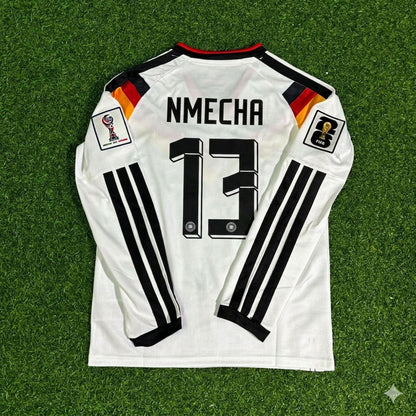 Germany National Team World Cup 2026 Felix Nmecha Long Sleeve Home Football Soccer Kit Jersey