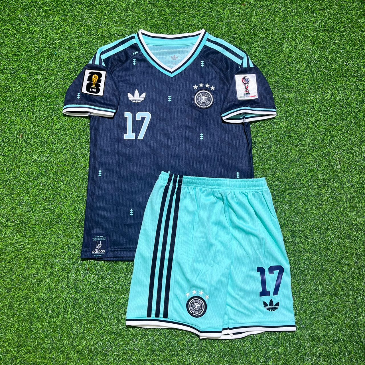 Germany National Team World Cup 2026 Florian Wirtz Children Football Soccer Kit Jersey
