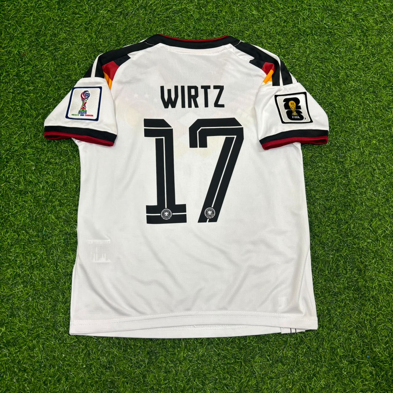 Germany National Team World Cup 2026 Florian Wirtz Home Football Soccer Kit Jersey