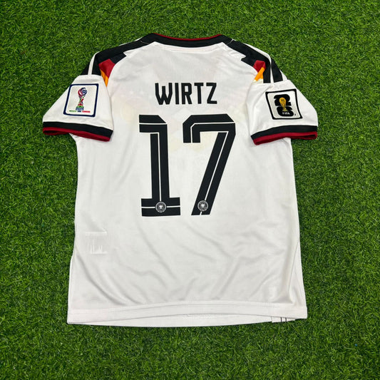 Germany National Team World Cup 2026 Florian Wirtz Home Football Soccer Kit Jersey