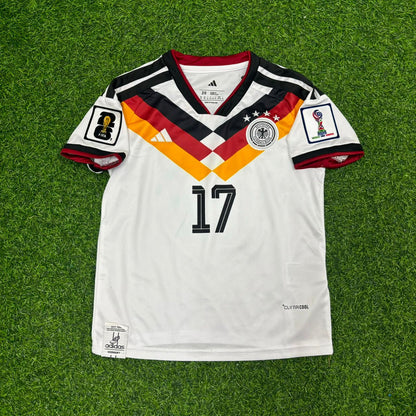 Germany National Team World Cup 2026 Florian Wirtz Home Football Soccer Kit Jersey