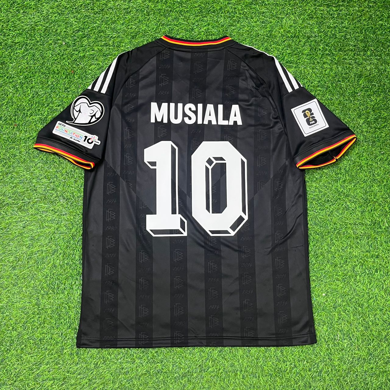 Germany National Team World Cup 2026 Jamal Musiala # Black Football Soccer Kit Jersey
