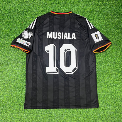 Germany National Team World Cup 2026 Jamal Musiala # Black Football Soccer Kit Jersey