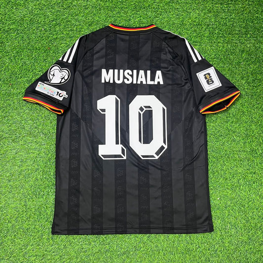 Germany National Team World Cup 2026 Jamal Musiala # Black Football Soccer Kit Jersey