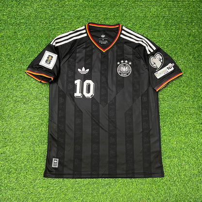 Germany National Team World Cup 2026 Jamal Musiala # Black Football Soccer Kit Jersey