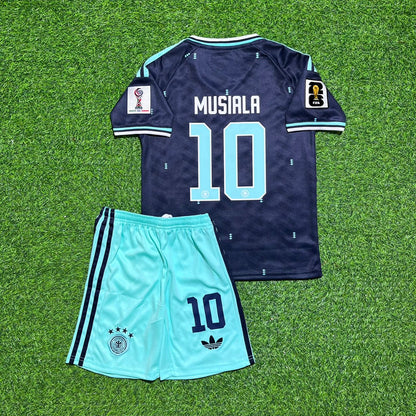 Germany National Team World Cup 2026 Jamal Musiala Children Football Soccer Kit Jersey