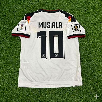 Germany National Team World Cup 2026 Jamal Musiala Home Football Soccer Kit Jersey