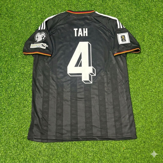 Germany National Team World Cup 2026 Jonathan Tah # Black Football Soccer Kit Jersey