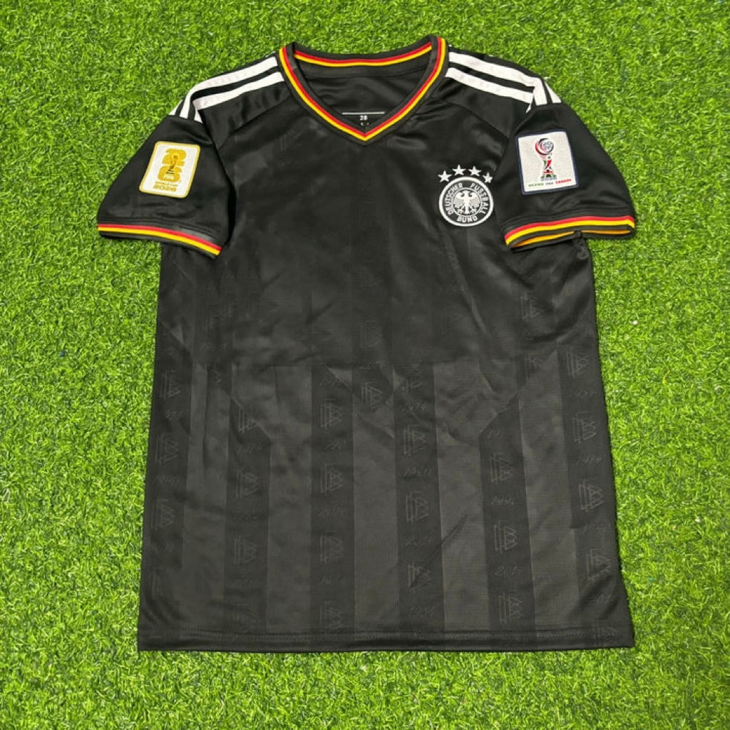 Germany National Team World Cup 2026 Malick Thiaw # Black Football Soccer Kit Jersey