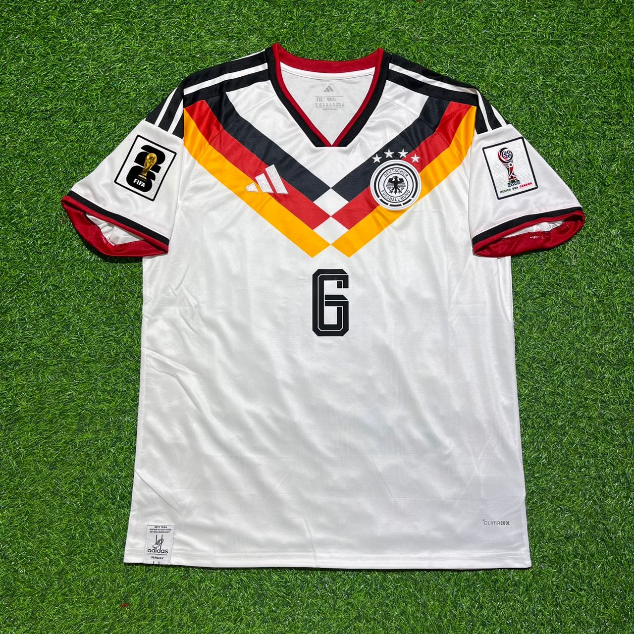 Germany National Team World Cup 2026 Joshua Kimmich Home Football Soccer Kit Jersey