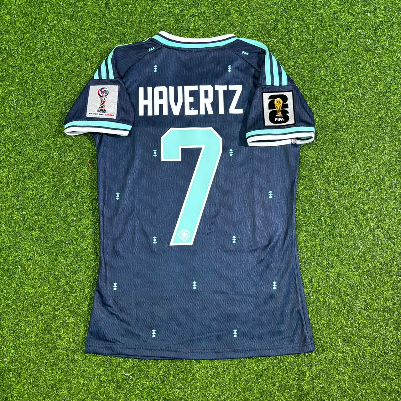 Germany National Team World Cup 2026 Kai Havertz Blue Football Soccer Kit Jersey