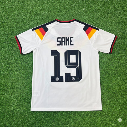 Germany National Team World Cup 2026 Leroy Sane Home Football Soccer Kit Jersey