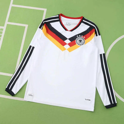 Germany National Team World Cup 2026 Long Sleeve Home Football Soccer Kit Jersey