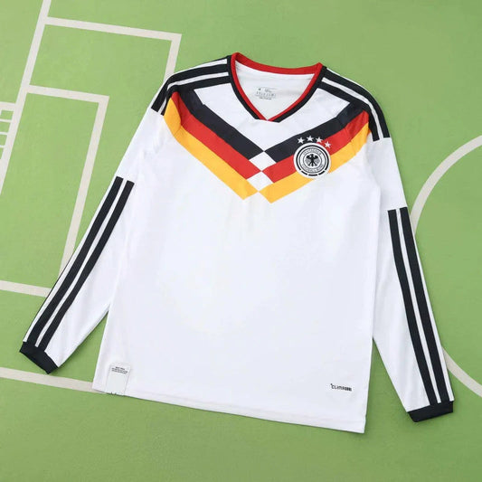 Germany National Team World Cup 2026 Long Sleeve Home Football Soccer Kit Jersey