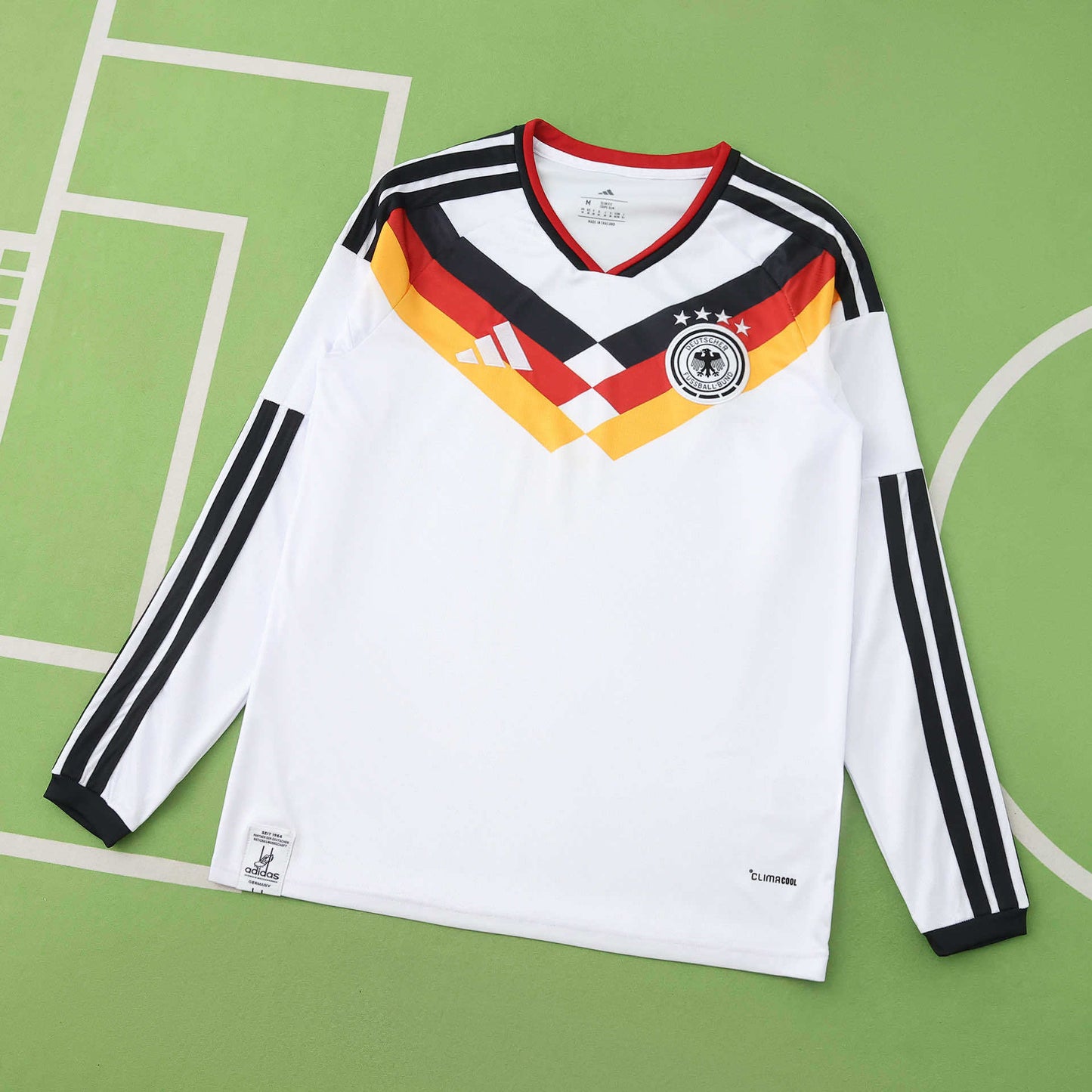 Germany National Team World Cup 2026 Long Sleeve Home Football Soccer Kit Jersey