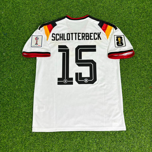 Germany National Team World Cup 2026 Nico Schlotterbeck Home Football Soccer Kit Jersey