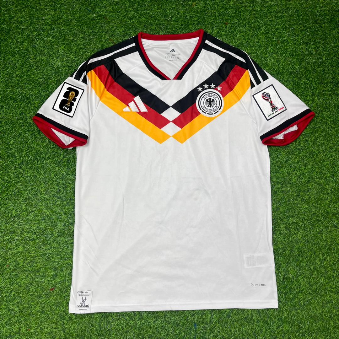 Germany National Team World Cup 2026 White Football Soccer Kit Jersey
