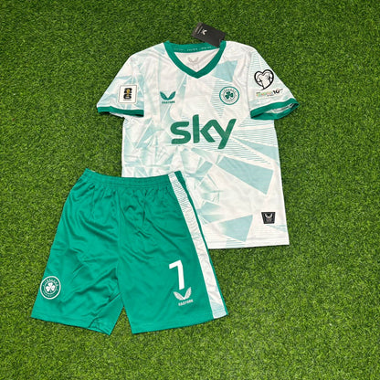 Irland Nationalmannschaft Weltmeisterschaft 2026 Troy Parrott Kinder Fußballtrikot