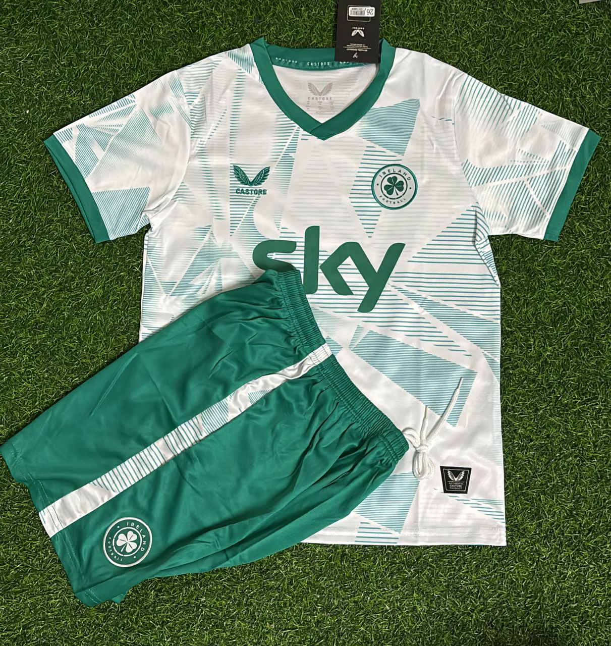 Irland Nationalmannschaft Weltmeisterschaft 2026 Troy Parrott Kinder Fußballtrikot