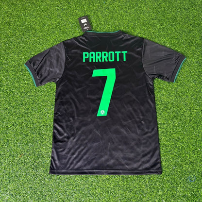Ireland National Team World Cup 2026 Troy Parrott Green Black Football Soccer Kit Jersey