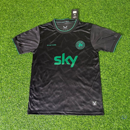 Ireland National Team World Cup 2026 Troy Parrott Green Black Football Soccer Kit Jersey