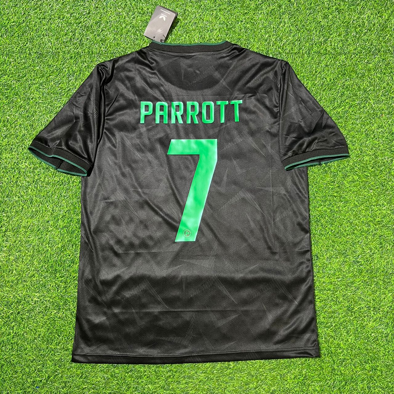 Ireland National Team World Cup 2026 Troy Parrott Green Black Football Soccer Kit Jersey