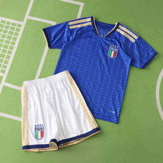 Italy National Team World Cup 2026 Children Football Soccer Kit Jersey
