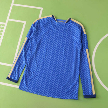 Italy National Team World Cup 2026 Long Sleeve Football Soccer Kit Jersey