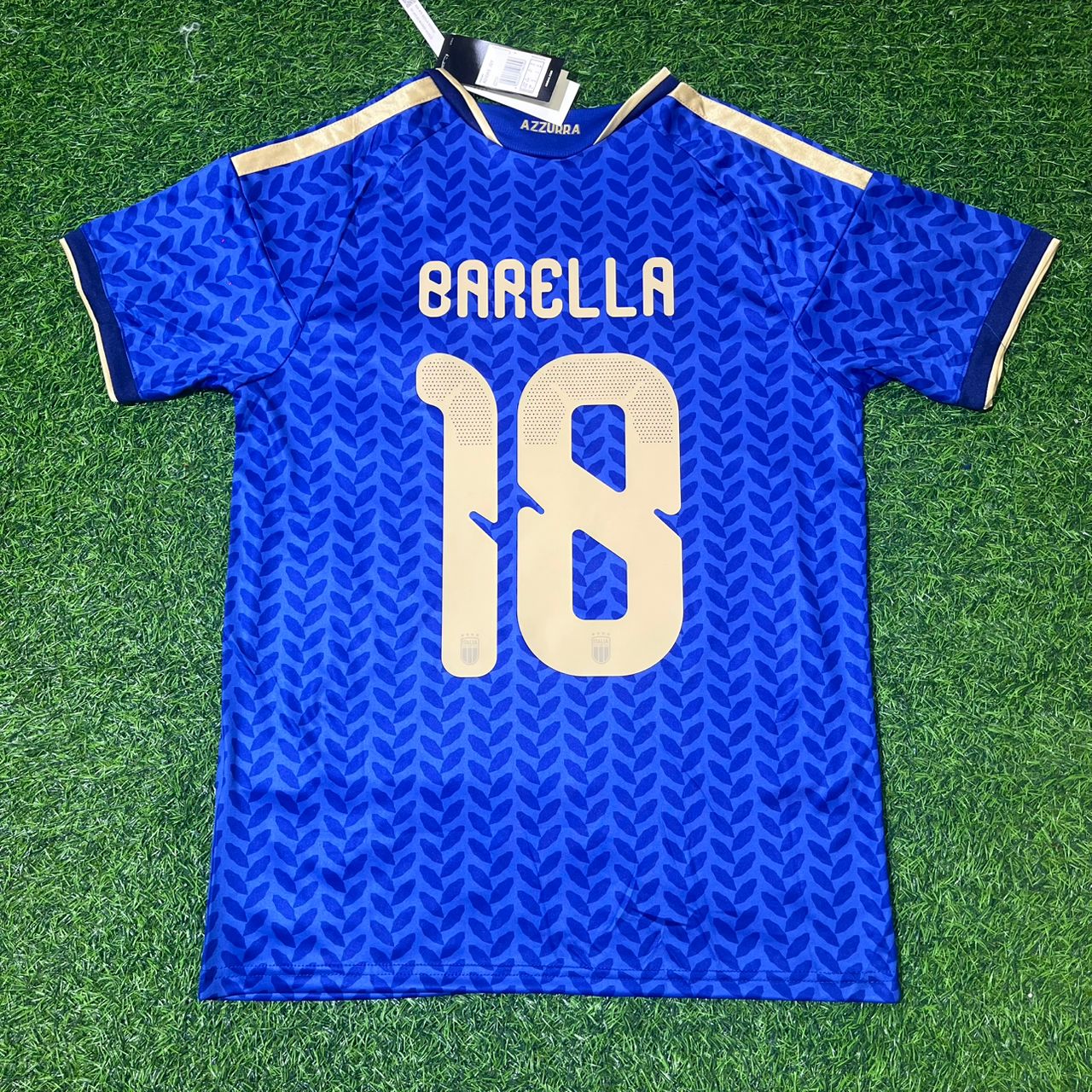 Italy National Team World Cup 2026 Nicolò Barella Football Soccer Kit Jersey