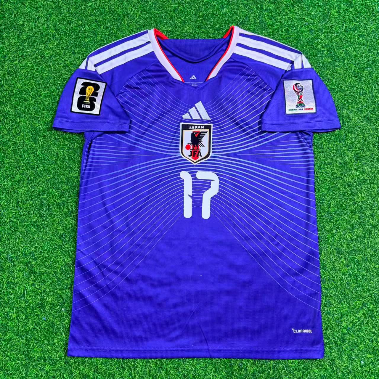 Japan National Team World Cup 2026 Ao Tanaka Football Soccer Kit Jersey