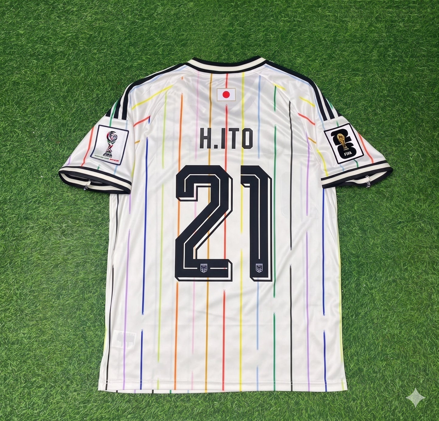 Japan National Team World Cup 2026 Hiroki Ito Away White Football Soccer Kit Jersey
