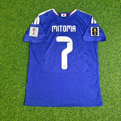 Japan National Team World Cup 2026 Kaoru Mitoma Football Soccer Kit Jersey
