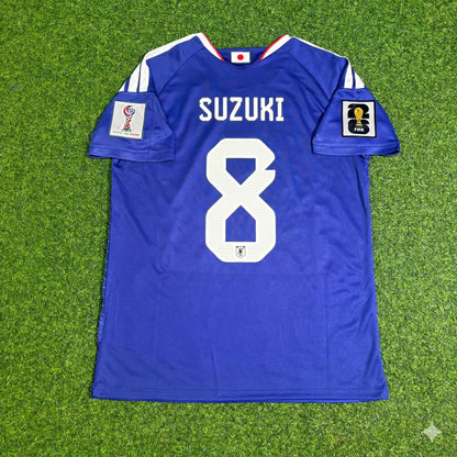 Japan National Team World Cup 2026 Yuito Suzuki Football Soccer Kit Jersey