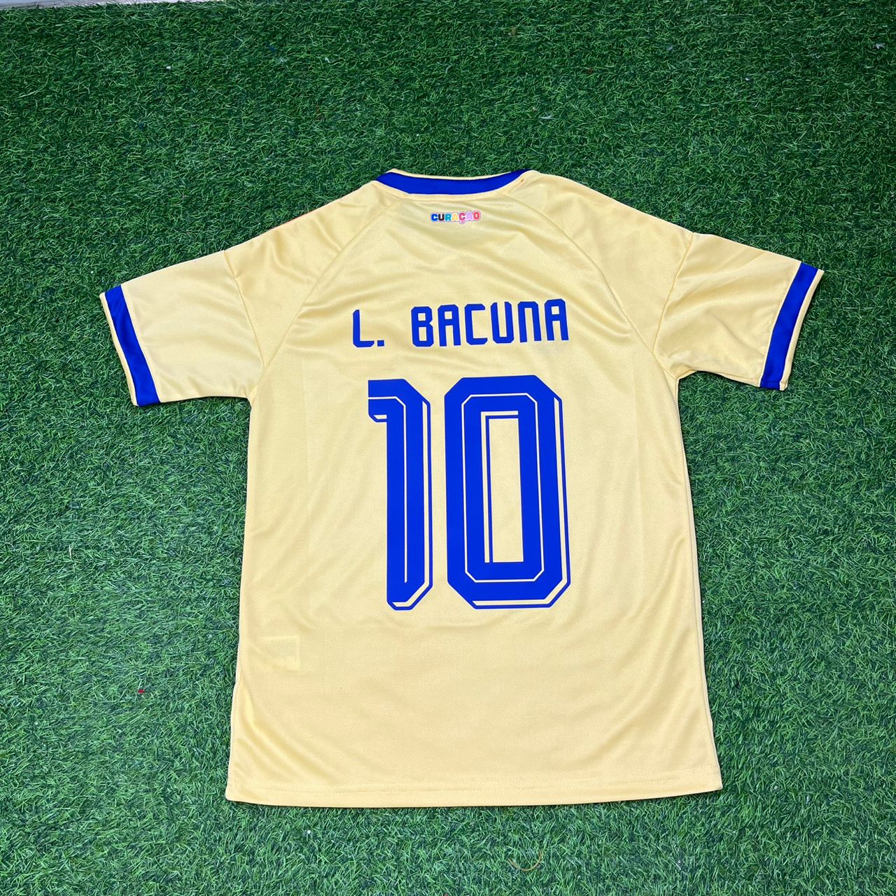 Leandro Bacuna Curaçao 2026 World Cup Football Soccer Kit Jersey