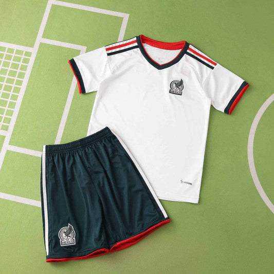 Mexico National Team World Cup 2026 Children Home Football Soccer Kit Jersey