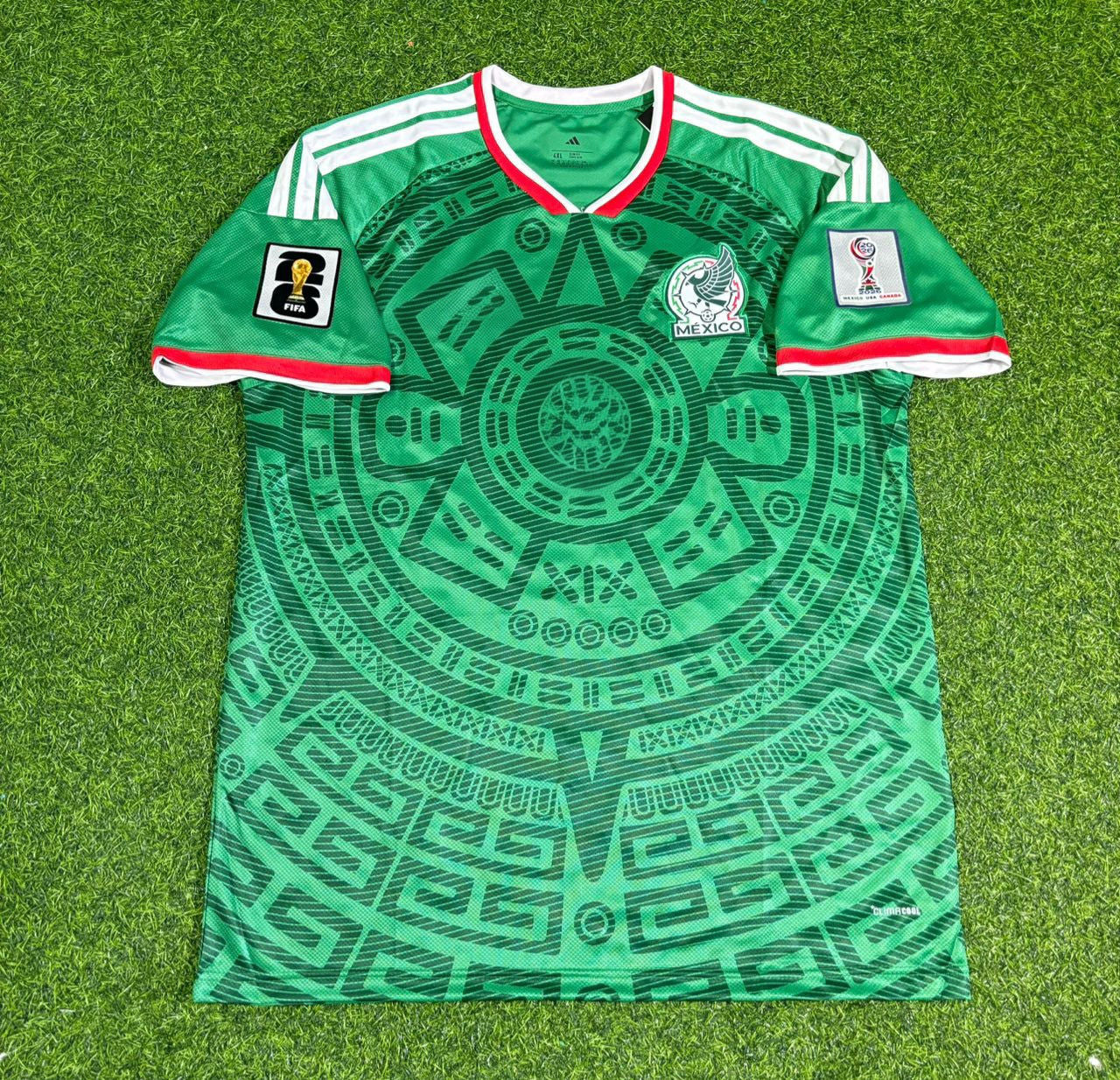 Mexico National Team World Cup 2026 Johan Vasquez Home Green