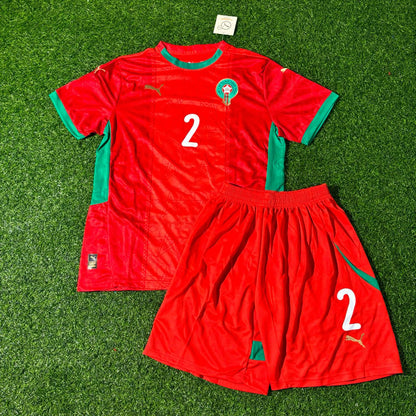 Morocco National Team World Cup 2026 Achraf Hakimi Football Soccer Kit Jersey