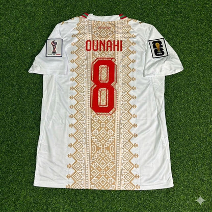 Morocco National Team World Cup 2026 Azzedine Ounahi Away Football Soccer Kit Jersey