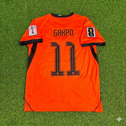 Netherlands National Team World Cup 2026 Cody Gakpo Football Soccer Kit Jersey