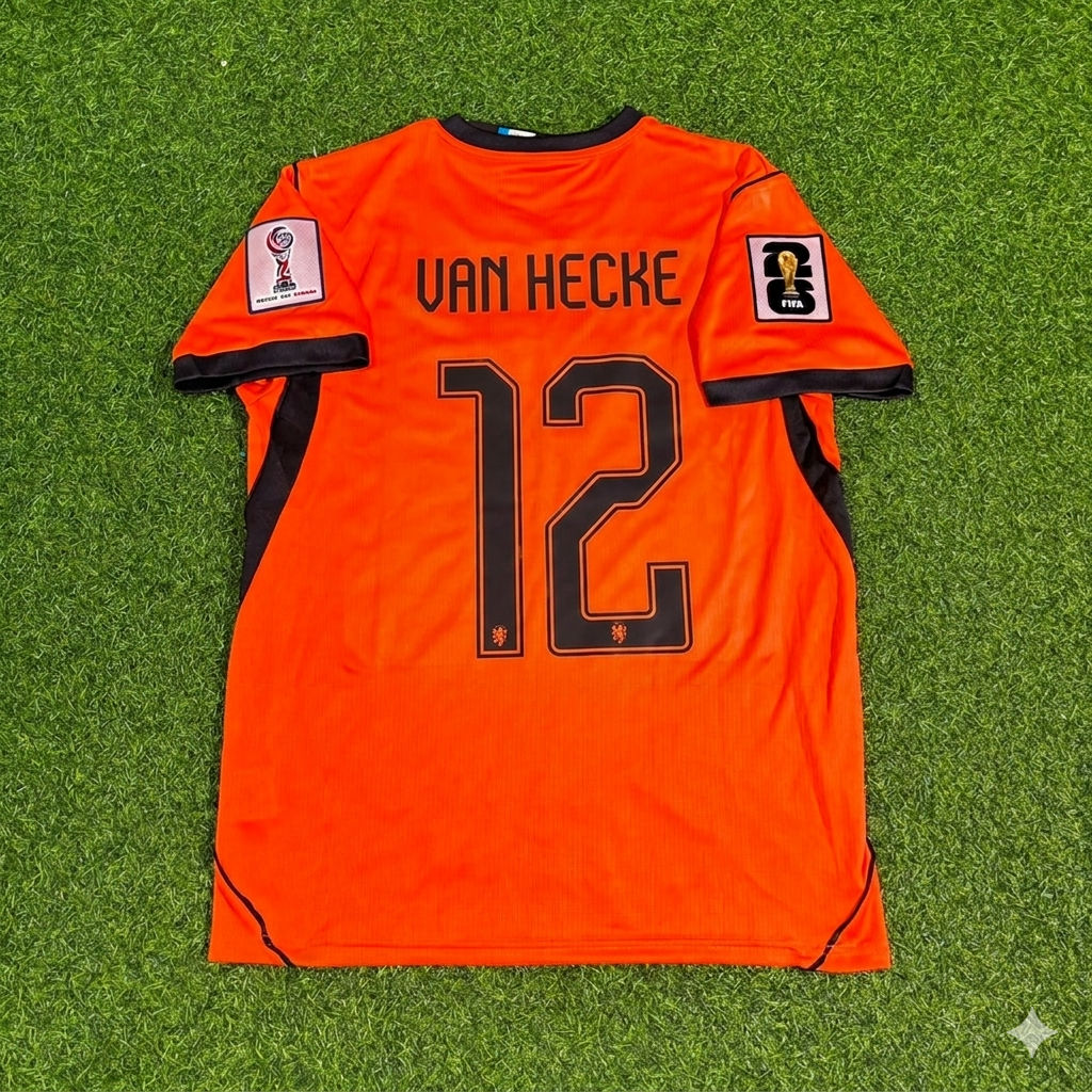 Netherlands National Team World Cup 2026 Jan Paul van Hecke Football Soccer Kit Jersey
