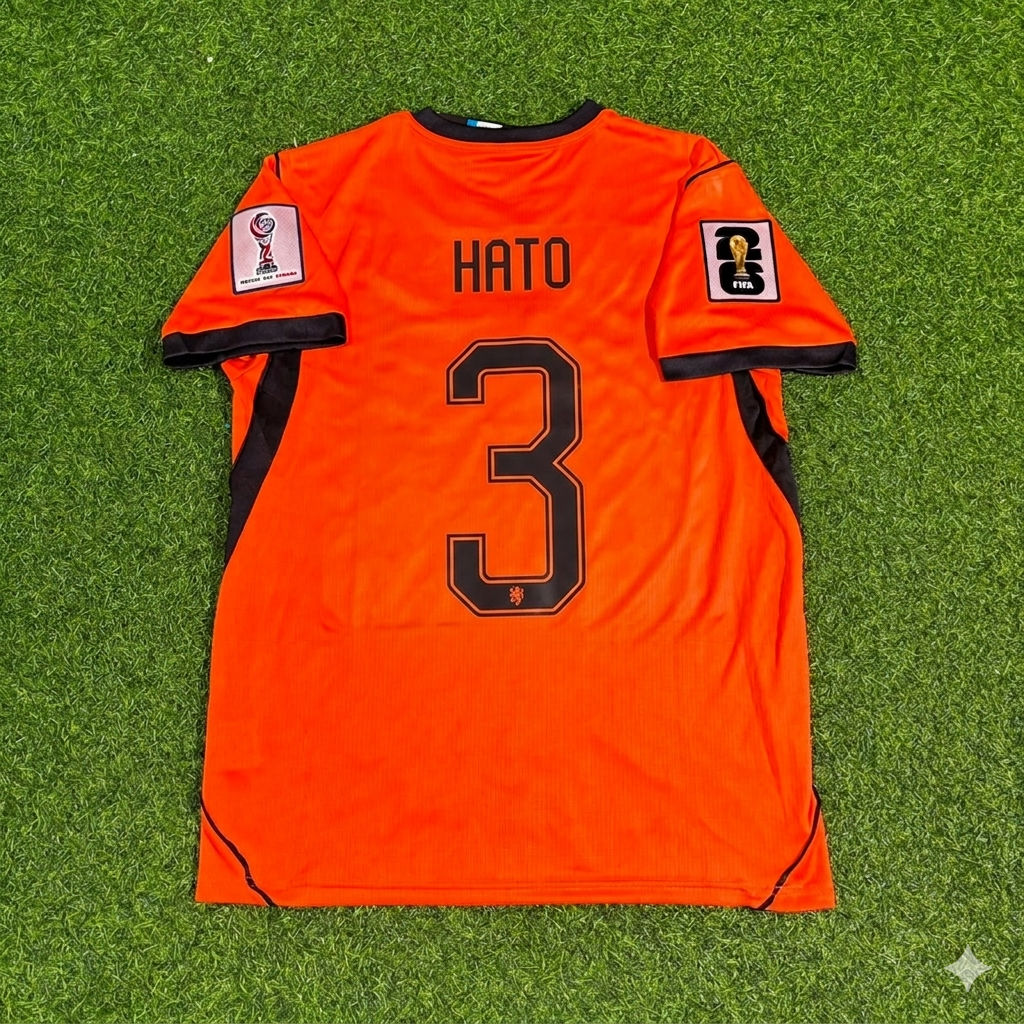 Netherlands National Team World Cup 2026 Jorrel Hato Football Soccer Kit Jersey