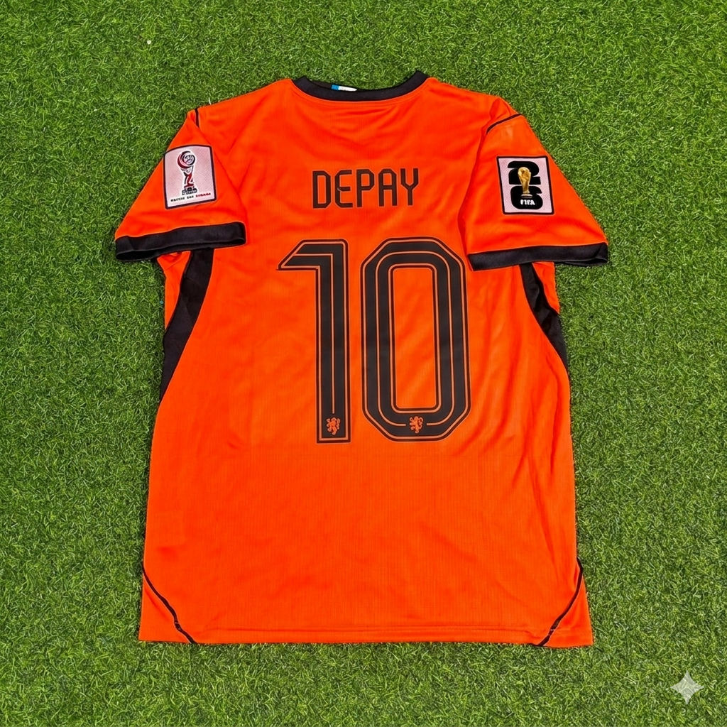 Netherlands National Team World Cup 2026 Memphis Depay Football Soccer Kit Jersey