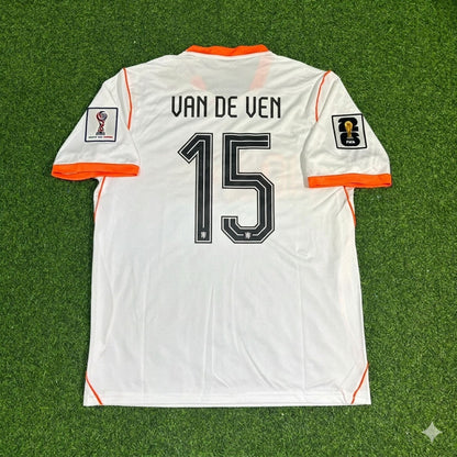 Netherlands National Team World Cup 2026 Micky van de Ven Football Soccer Kit Jersey