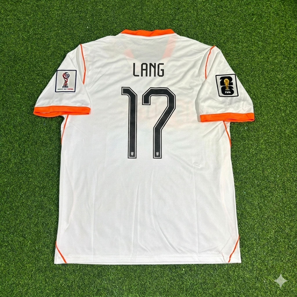 Netherlands National Team World Cup 2026 Noa Lang Football Soccer Kit Jersey