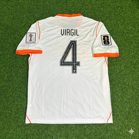 Netherlands National Team World Cup 2026 Virgil van Dijk Football Soccer Kit Jersey