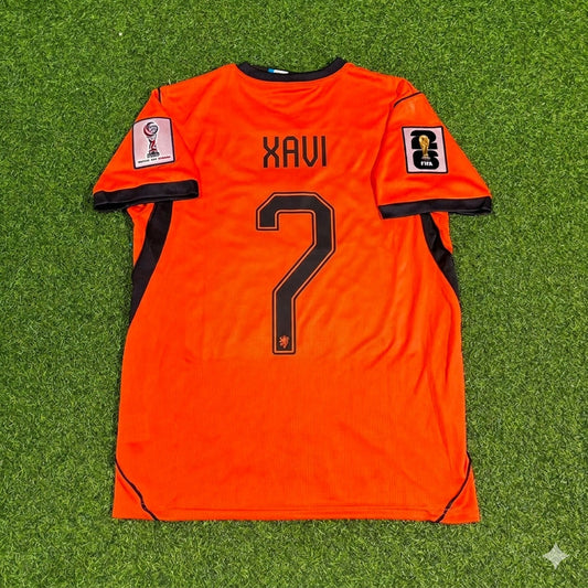 Netherlands National Team World Cup 2026 Xavi Simons Football Soccer Kit Jersey