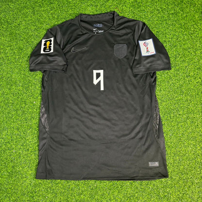 Norway National Team World Cup 2026 Erling Braut Haaland Away Black Football Soccer Kit Jersey