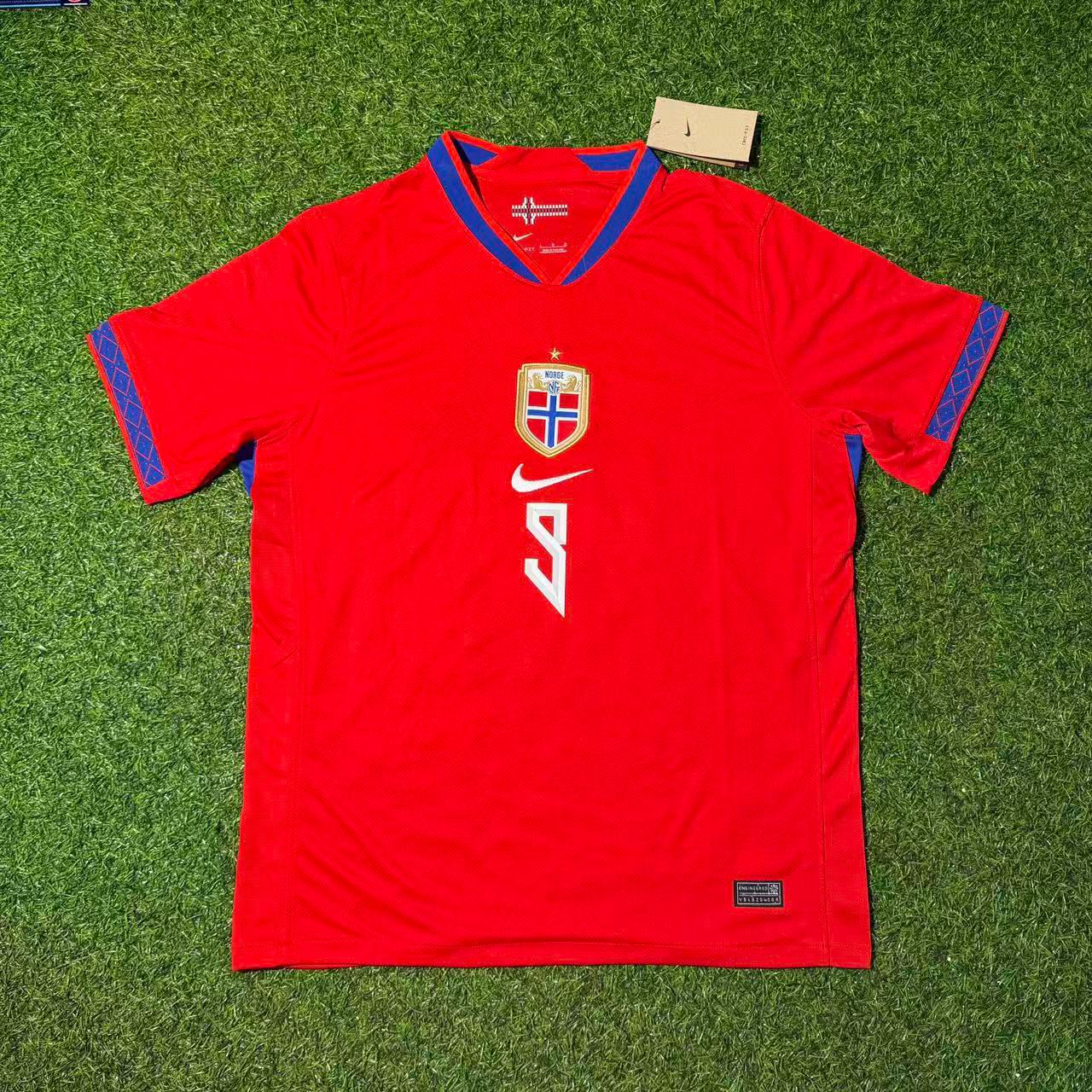 Norway National Team World Cup 2026 Erling Haaland Home Football Soccer Kit Jersey